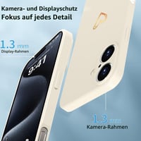 Mitetabo iPhone 16 Szilikon Tok Lányoknak - Arany Szerelem Mintás, Vékony, Ütésálló, Karcolásmentes Védőtok iPhone 16 6,1 Hüvelyk Bézs 3
