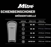 Futbalové chrániče holení Mitre Aircell s chráničom členka | Veľkosť XS | Čierna/Červená | Priedušné, ľahké chrániče nôh 6