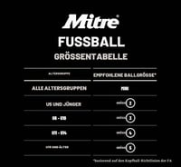 Futbalová lopta Mitre Impel Evo – Tréningová lopta s technológiou Hyperseam, fluoreskujúca žltá/čierna/sivá, veľkosť 5 8