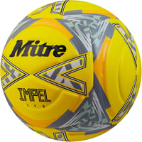 Futbalová lopta Mitre Impel Evo – Tréningová lopta s technológiou Hyperseam, fluoreskujúca žltá/čierna/sivá, veľkosť 5 2