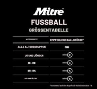 Futbalová lopta Mitre Impel Evo | Odolná tréningová lopta | Technológia Hyperseam | Biela/Čierna/Červená | Veľkosť 4 | 63,5-66 cm 8