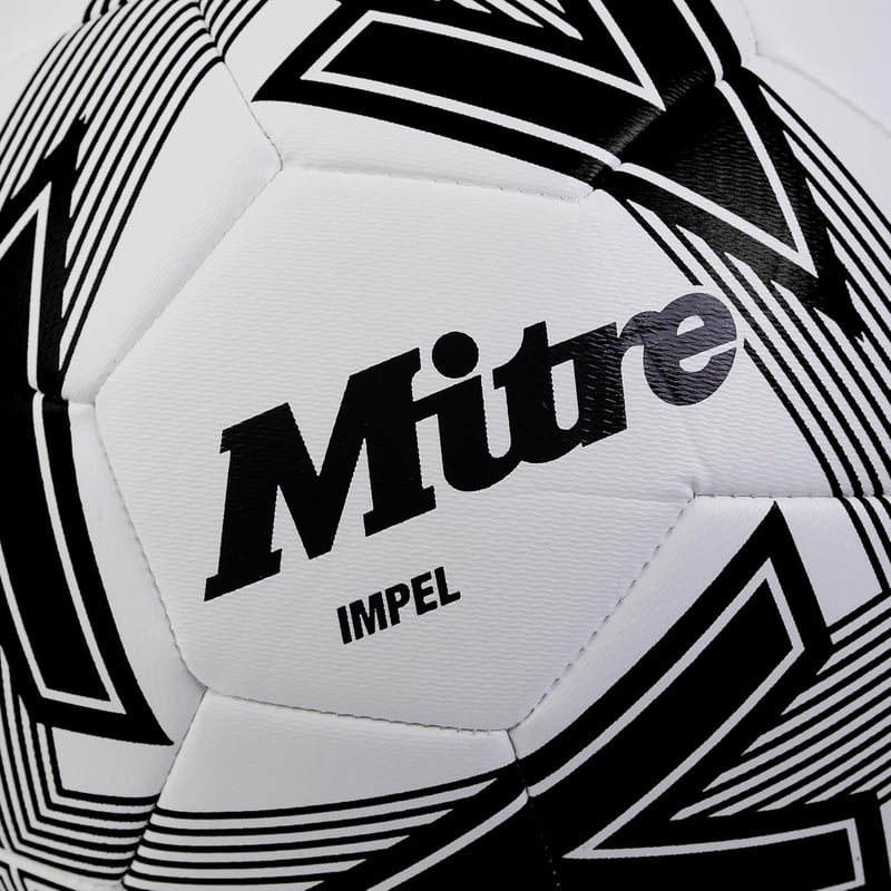 Mitre Impel futball labda - 5, Ball pump not included, White/Black22, impel
