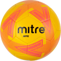 Minge de fotbal Mitre Impel L30P - Galben/Portocaliu, mărimea 5 - Minge de fotbal durabilă și stabilă dimensional 1