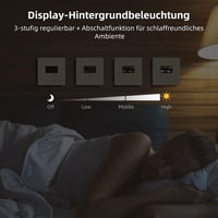 MIUCDA Smart WLAN Termosztát Elektromos Padlófűtéshez Alexa Google Home 7