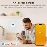 MIUCDA Smart WLAN Termosztát Elektromos Padlófűtéshez Alexa Google Home 3