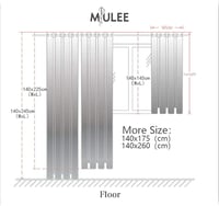 MIULEE 2 darabos voile függöny szett, átlátszó fényáteresztő függöny, füles dekorációs függöny hálóhoz és nappalihoz 7
