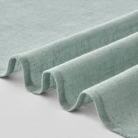 MIULEE Függöny Szövetölyukkal Kék 280x140cm Lenvászon Hatású Félig Átlátszó 2db 8