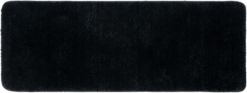 MIULEE Fürdőszobai Szőnyeg 45x120cm Csúszásmentes Mosható Fekete