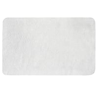 MIULEE Kúpeľňová predložka 60x90cm biela protišmyková savá kúpeľňová podložka 1