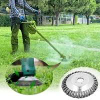 Mizijia žičana glava za trimer 150x25,4 mm za benzinske trimere s ravnom osovinom, za uklanjanje mahovine, korova i divljeg raslinja, od 1,5 KS nadalje 6