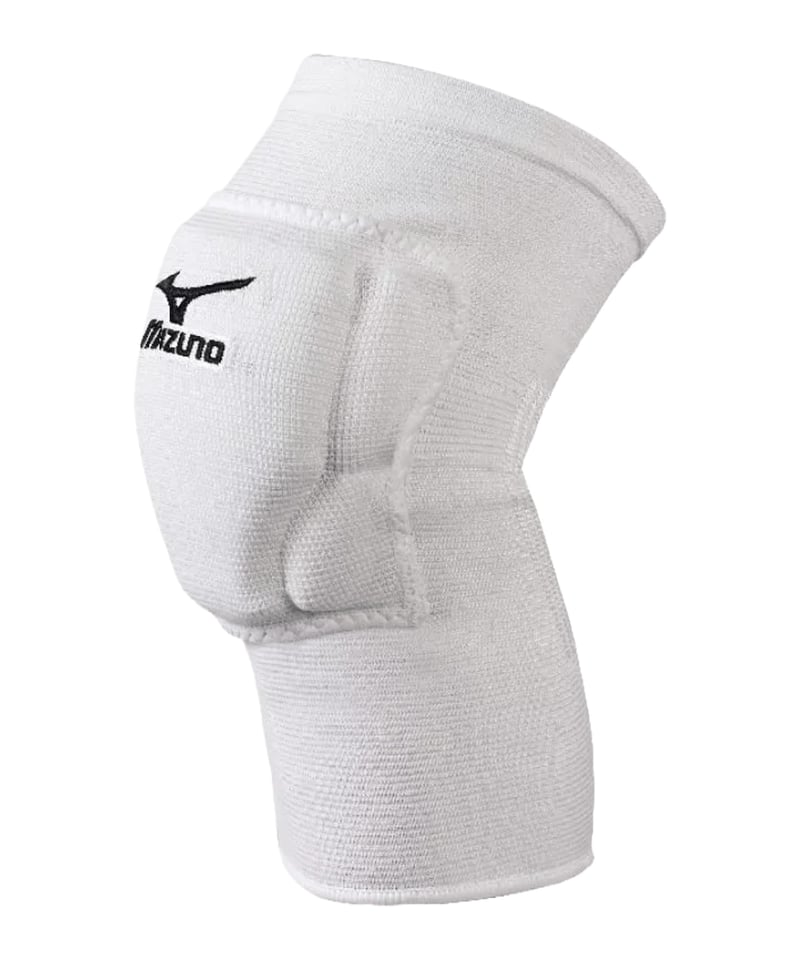 Kompresný chránič kolena Mizuno VS1 Ultra na šport, biely
