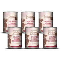 MjAMjAM Premium Mokra hrana za pse - Čisto meso klokana, bez žitarica, s dodatnim udjelom mesa, 6 x 400 g 1