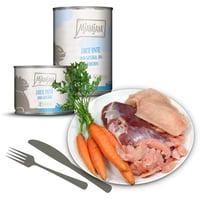 Prémiové mokré krmivo pre mačky MjAMjAM – Jemná kačka a hydina s chutnou mrkvou, 6 x 400 g, bez obilnín, s extra vysokým obsahom mäsa 2