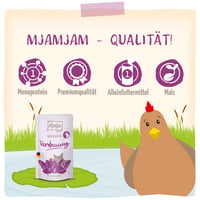 Hrană Umedă Premium pentru Pisici MjAMjAM - Bunăstare și Digestie - Pui, 12 x 125 g, Fără Cereale 4