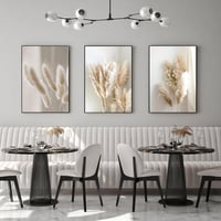 MKHFUW Modern Boho Dekoratív Falképek Szett 3 Darab 40x60cm Absztrakt Poszter 2