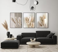 MKHFUW Modern Boho Dekoratív Falképek Szett 3 Darab 40x60cm Absztrakt Poszter 5