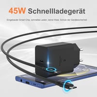 MKnenaJn Samsung EP-T4510 45W USB-C gyorstöltő Samsung Galaxy készülékekhez 7