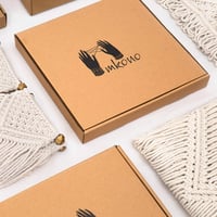 Perdea macramé Mkono pentru decorarea ferestrelor sau a pereților, tapiserie boho țesută, perdea de exterior pentru nunți și decorațiuni interioare, 95 x 66 cm 7