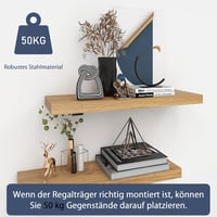 MLOQI 6 db fehér polctartó konzol, 20 cm fém sarok fali polckonzol, 0.5 cm vastag, 50 kg teherbírás, nehéz kivitel 5