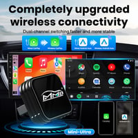 Bezdrôtový adaptér MMB CP-Ultra 2026 pre CarPlay, 2 v 1 pre iPhone a Android Auto, Wi-Fi 6, Bluetooth 5.4 2