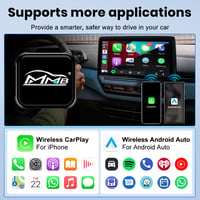 Bezdrôtový adaptér MMB CP-Ultra 2026 pre CarPlay, 2 v 1 pre iPhone a Android Auto, Wi-Fi 6, Bluetooth 5.4 3