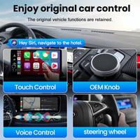 Bezdrôtový adaptér MMB CP-Ultra 2026 pre CarPlay, 2 v 1 pre iPhone a Android Auto, Wi-Fi 6, Bluetooth 5.4 5