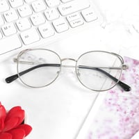 MMOWW Kékfény szűrő olvasószemüveg macskaszem kerettel ezüst +2.0 7
