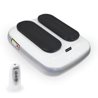 Elektrický prístroj na precvičovanie nôh Mobiclinic Legfit pre seniorov a mladých, pasívna gymnastika, s diaľkovým ovládaním, nastaviteľná rýchlosť, sivá, 46x40x13 1