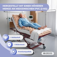 Saltea Antiescară cu Presiune Alternativă Mobiclinic Mobi1 cu Pompă, Capacitate 135 kg, Culoare Bej 4