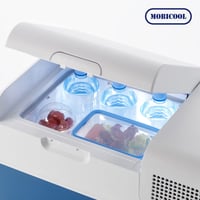 Lada frigorifică cu compresor electric Mobicool MCF32 32L, 12/24V și 220-240V, pentru mașină, rulotă, barcă, de la -10°C la +10°C 4