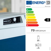Elektrická chladiaca taška Mobicool ME24, 23 litrov, sivá, 12 V a 230 V, do auta, na kempovanie, na loď, režim Eco/Max, prenosná minichladnička 6