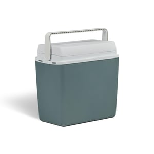 Mobicool Mirabelle MM24 DC električni prijenosni hladnjak 20L, 12V, termoelektrični, auto hladnjak, kompaktan, hlađenje do 15°C ispod temperature okoline, kameno siva, rabljeno