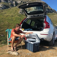 Elektrický chladiaci box Mobicool MQ40W s kolieskami a teleskopickou rukoväťou, 39 l, 12 V/230 V, režim Eco/Max, do auta, na loď, na kempovanie 8