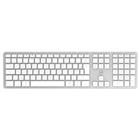 Bezdrôtová klávesnica Mobility Lab MAC Design Touch AZERTY (francúzska) pre Mac, bielo-strieborná 1