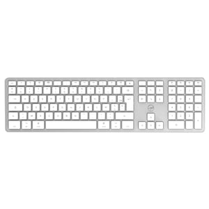 Mobility Lab MAC Design Touch bežična AZERTY francuska tipkovnica za Mac, bijelo-srebrna