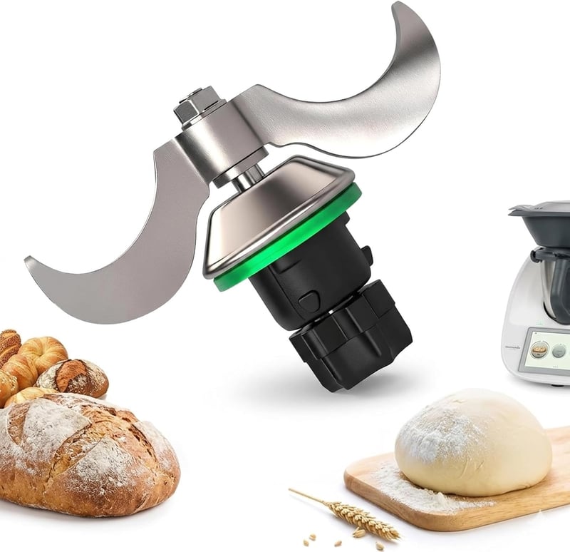 mobumeia rozsdamentes acél tésztakés Thermomix TM5 TM6 TMF készülékekhez