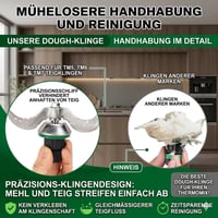 mobumeia rozsdamentes acél tésztakés Thermomix TM5 TM6 TMF készülékekhez 4