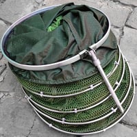 Mocoli 3,3m Gumírozott Hálózsák Úszó Halőrző Hálóval és Kesztyűvel 7