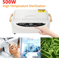 Sterilizator cu aer cald Mocoli, 500 W, 2 l, 250°C, pentru instrumente de coafură și manichiură, cu cronometru și indicator luminos 6