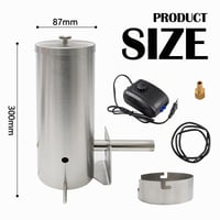 Mocoli generator hladnog dima od nehrđajućeg čelika s pumpom za roštilj, dimljenje ribe, mesa i sira 7