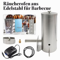 Mocoli generator hladnog dima od nehrđajućeg čelika s pumpom za roštilj, dimljenje ribe, mesa i sira 6