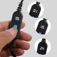 Mocoocouture Opakovaný USB predlžovací kábel s časovačom, 24-hodinovým digitálnym displejom a úsporným režimom pre domácu elektroniku a kuchynské spotrebiče 4