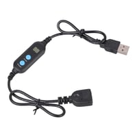 Mocoocouture Opakovaný USB predlžovací kábel s časovačom, 24-hodinovým digitálnym displejom a úsporným režimom pre domácu elektroniku a kuchynské spotrebiče 1
