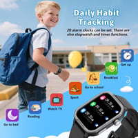 ModaWin gyerek okosóra fitnesz tracker - fekete - 6-16 éves korig 6
