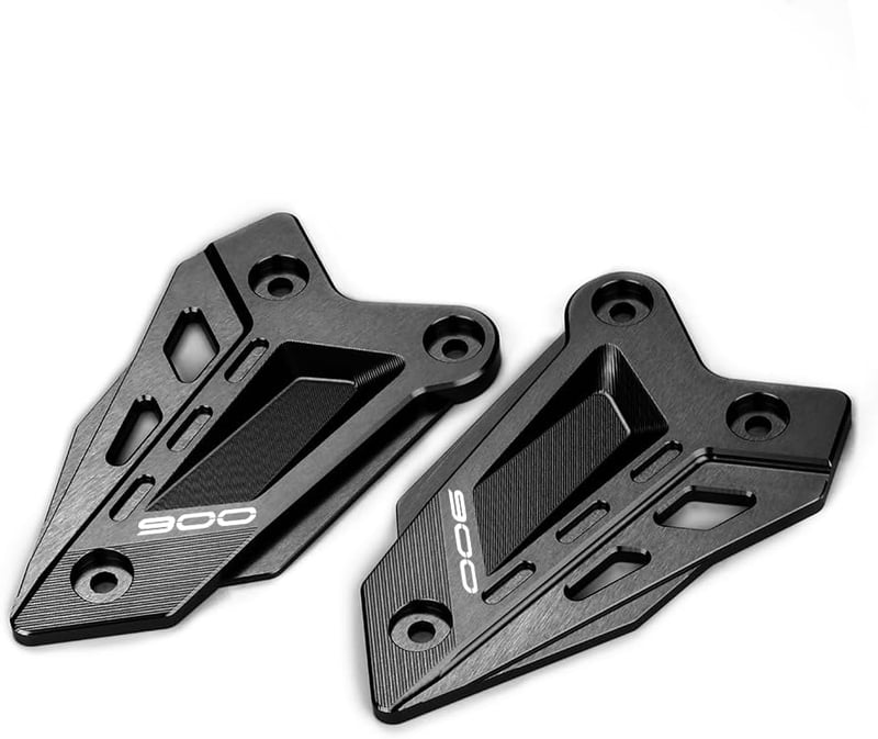 Modeer Kawasaki Z900 2018-2025 Z900SE Motoros CNC Lábtámasz Védő Saroktárcsa Fekete Alumínium Kiegészítő