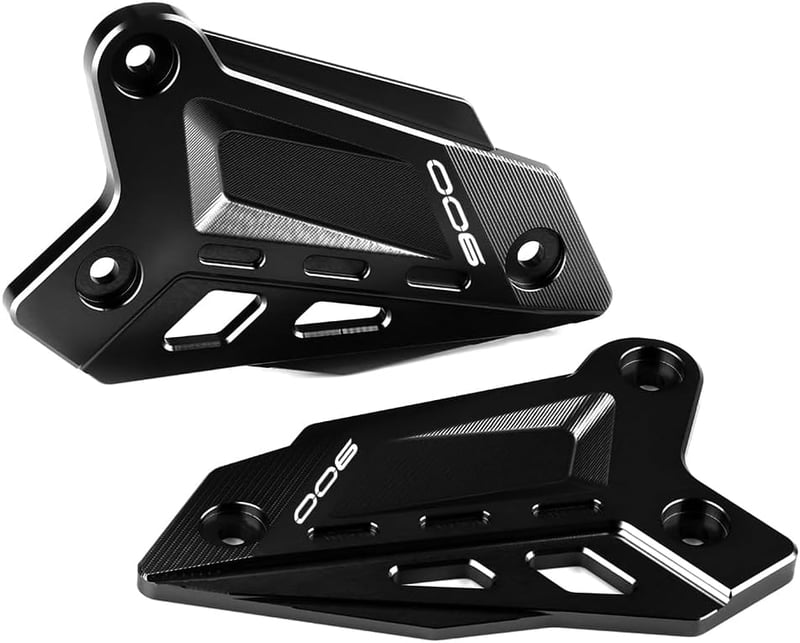 Modeer Kawasaki Z900 2018-2025 Z900SE Motoros CNC Lábtámasz Védő Saroktárcsa Fekete Alumínium Kiegészítő