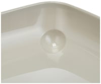 Litieră pentru pisici Moderna – gri cald, 37 cm – toaletă deschisă pentru pisici 5