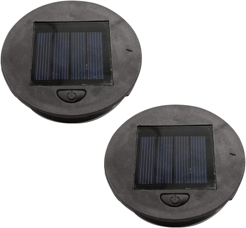 Capac de schimb cu LED pentru lampa solară Modonghua, pentru felinar de exterior - 2 bucăți