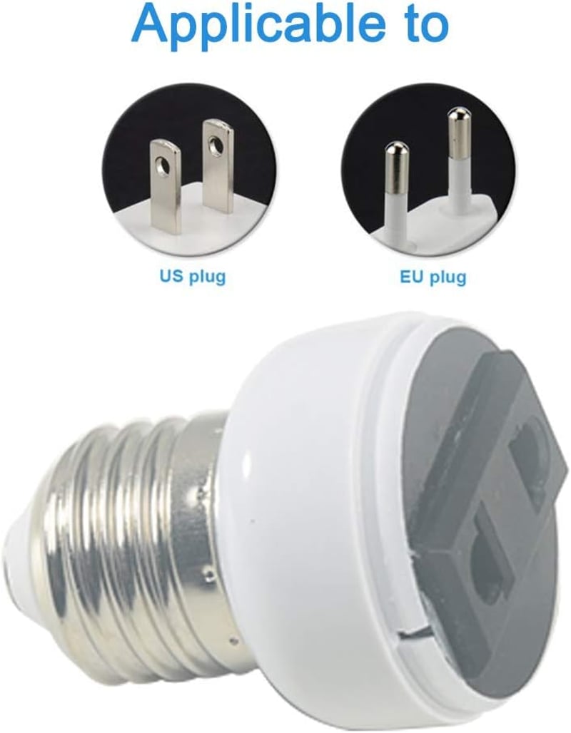 Modonghua E27 foglalat adapter aljzathoz - csatlakoztatható dugó