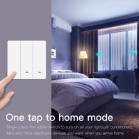 MOES Tuya ZigBee Wireless 9 Jelenet Okos Kapcsoló Távirányító Elemmel Működő Intelligens Otthon Automatizáláshoz 6